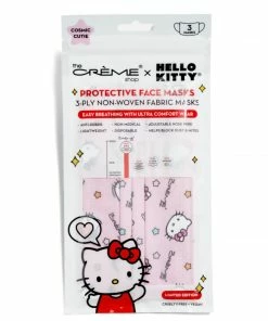 The Creme Shop Hello Kitty 3-Ply Face Masks 3 Pack