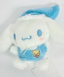 Weactive Cinnamoroll Sanrio Characters Fluffy Pajama Clip-on Mascot