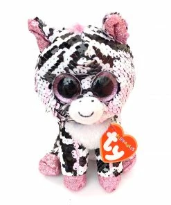 Hello Shop Monrovia Zoey TY Flippables Zebra Plush Pouches