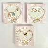 Sanrio Characters Sterling Silver 18 K Gold Bracelets Hello Kitty