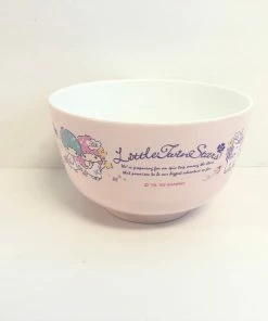 Sanrio Little Twin Stars Flower Plastic Melamine Bowl