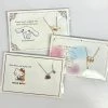 Sanrio Characters Sterling Silver Necklaces With Paper Card