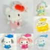 Weactive Cinnamoroll Sanrio Characters Fluffy Pajama Clip-on Mascot