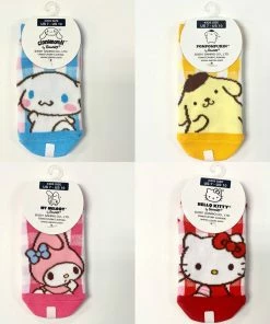 Weactive Sanrio Characters Gingham Kids Socks Cinnamoroll