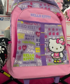 Sanrio Hello Kitty Heart Bow Rolling Backpack