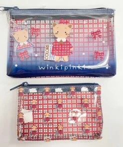 Kuromi Sanrio Characters Vinyl Pouch Set