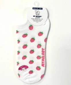 Weactive Cinnamoroll Sanrio Characters Fruits Short Socks