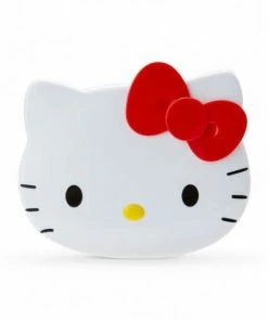 Hello Kitty Sanrio Characters Die Cut Mirror With Comb