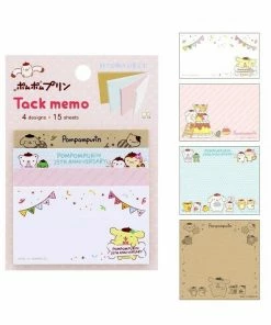 Sanrio Pompompurin 25th Anniversary Party With Friends Sticky Memo