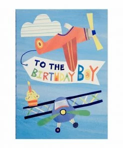 Hello Shop Monrovia Papyrus Airplane Birthday Card Pouches