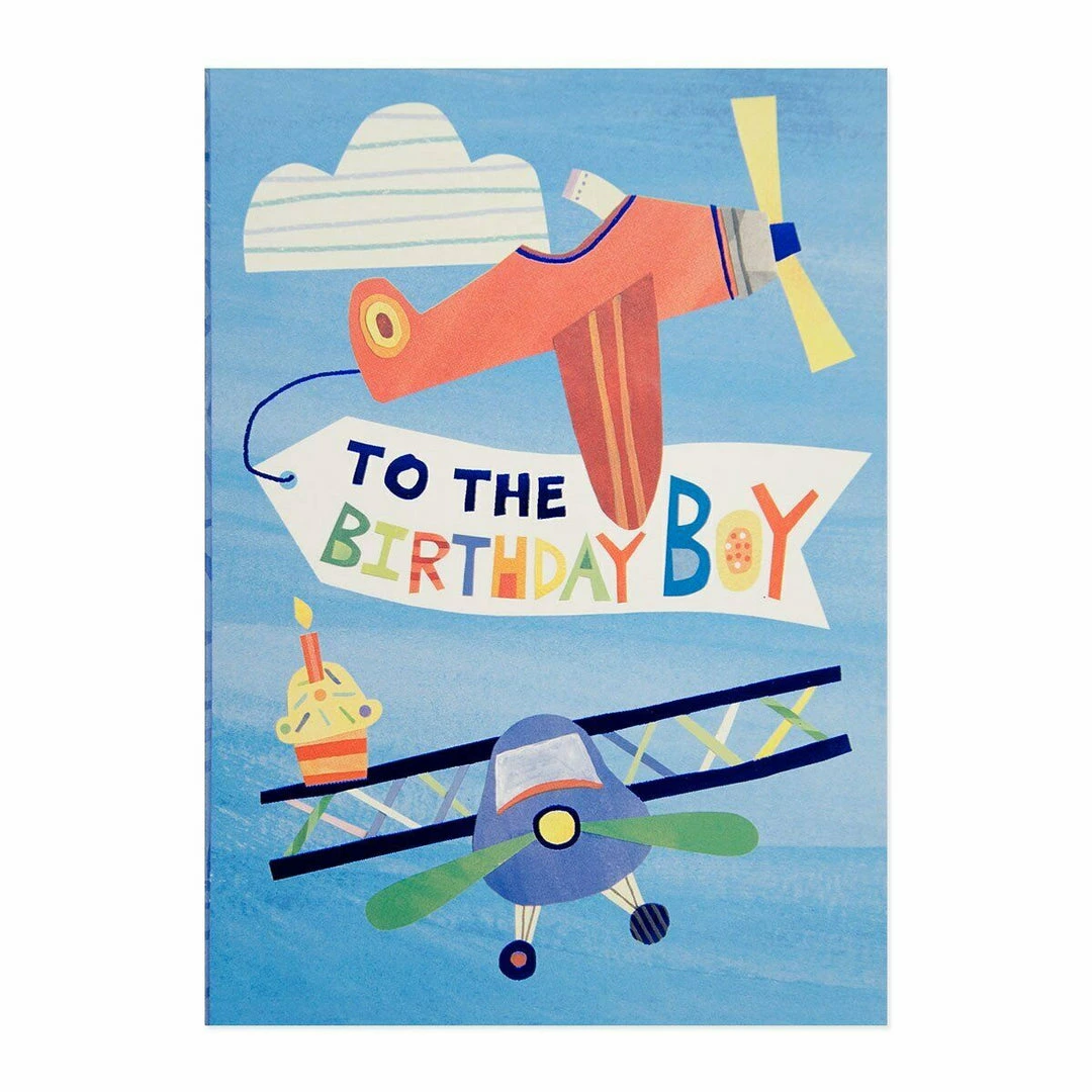 Hello Shop Monrovia Papyrus Airplane Birthday Card Pouches