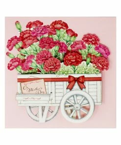 Sanrio Mother's Day Red Carnation Greeting Card Pouches