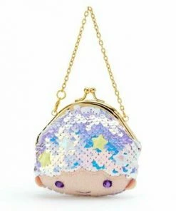 Sanrio Characters Sequin Mini Coin Purse Cinnamoroll