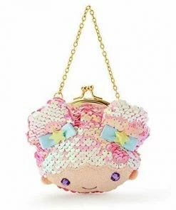 Sanrio Characters Sequin Mini Coin Purse Cinnamoroll
