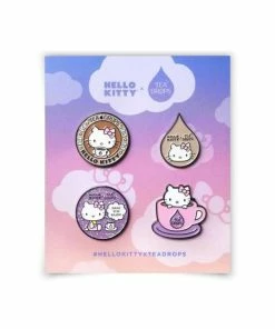 Tea Drops X Hello Kitty Pins