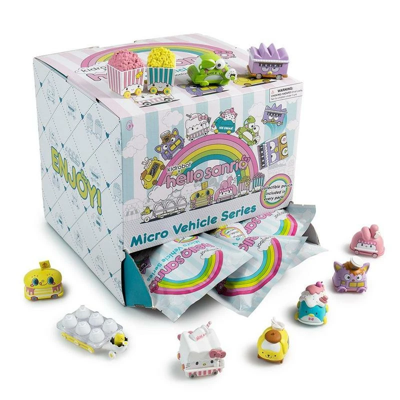 Hello Sanrio X KidRobot Micro Vehicle Blind Pack Shop All Collaborations